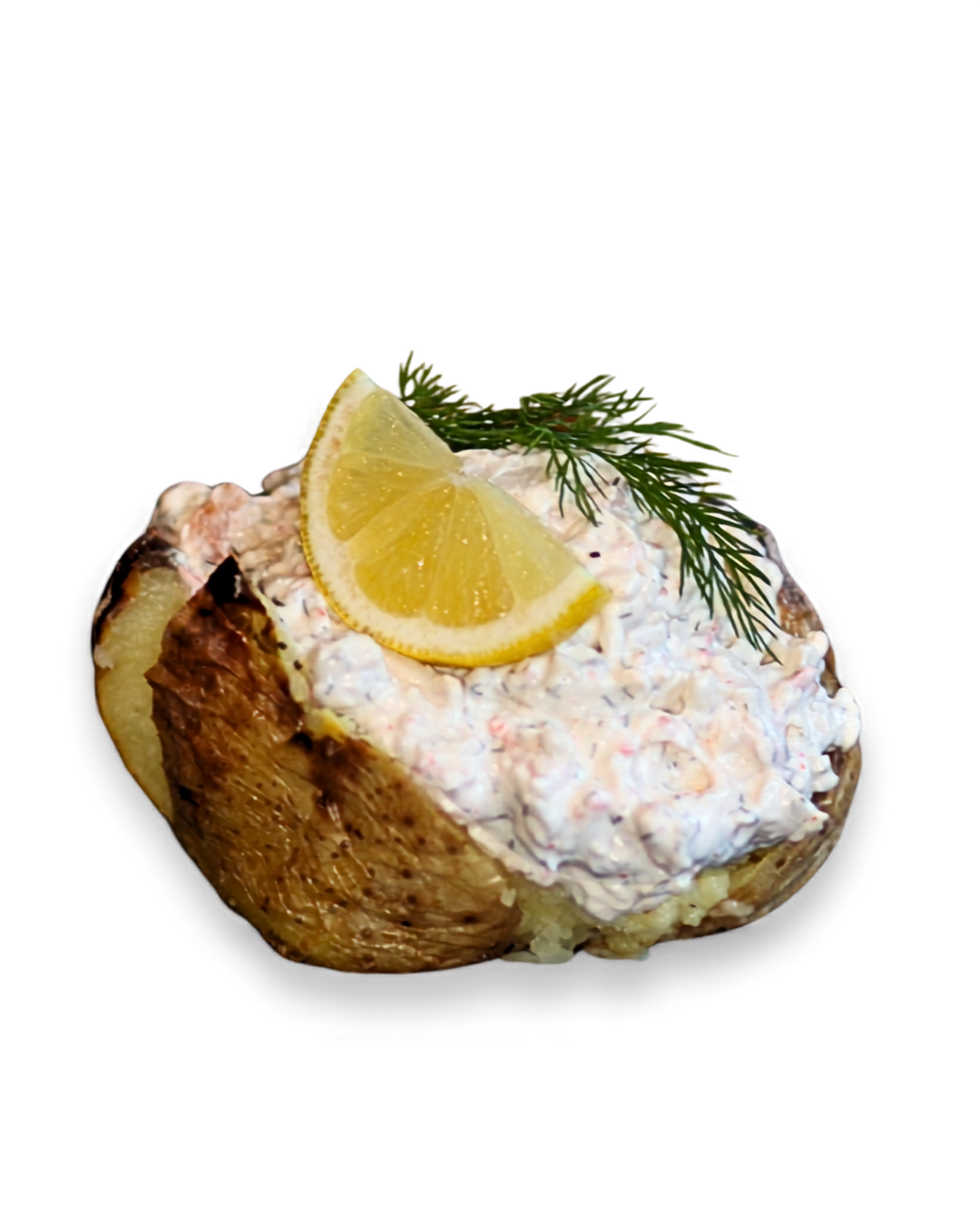 Loaded jacket potato hos Stack N Wrap i Alingsås