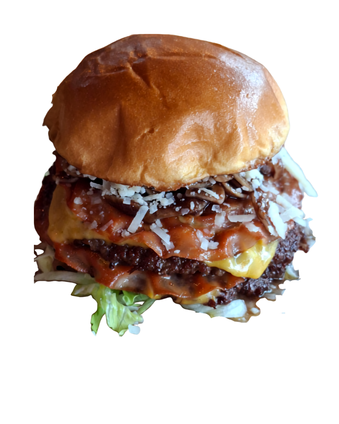 Smashburgare hos Stack N Wrap i Alingsås